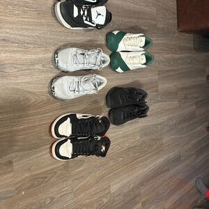 Nike Athletic Shoes Collection - Black, White, Green, Gray